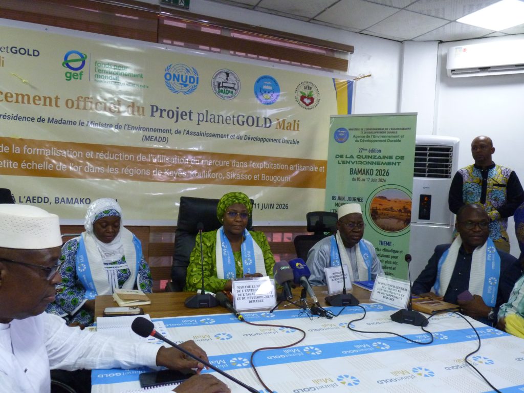 Lancement Officiel du Projet PlanetGold Mali : Un combat contre l’utilisation du mercure dans les zones d’orpaillages