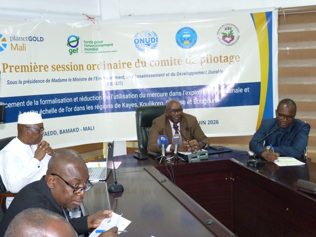 Première Session du Comité De Pilotage Du Projet PlanetGOLD : Validation du Plan d&rsquo;actions et le budget annuel 2026