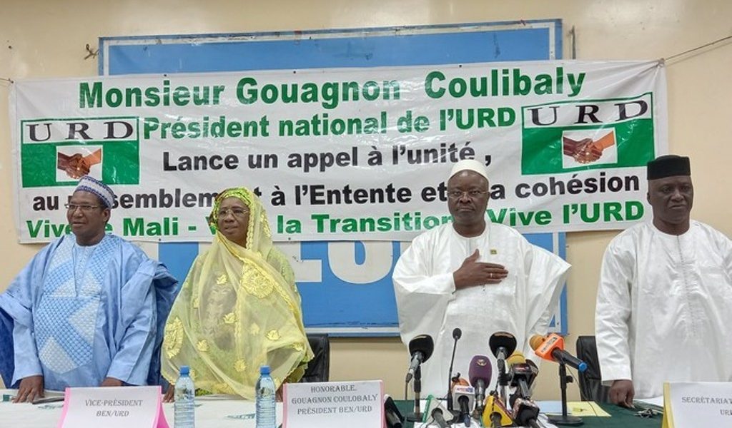 Le Bureau politique national de l’URD dirigé par Gouagnon Coulibaly a animé une conférence de presse le 3 décembre 2022 à la Maison de la Presse