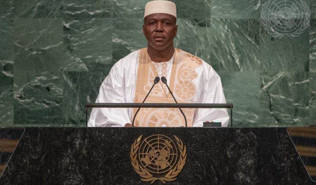 Le Premier ministre par intérim le Colonel Abdoulaye Maïga, à la tribune de l'ONU pour faire entendre la voie du Mali