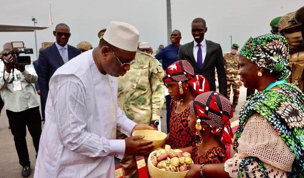 Macky Sall à Bamako